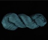 Kiku - Dyed Silk: # 0321- Teal Ocean